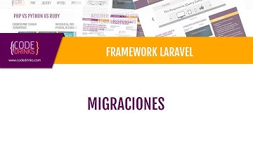 Framework Laravel: Trabajar con migraciones