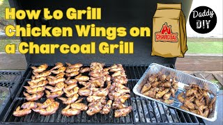 How to Grill Chicken Wings on a Charcoal Grill Using the Indirect Method