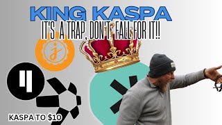 KING KASPA... IT'S A TRAP, DON'T FALL FOR IT!! #kas #qnt #jas #qubic #btc 