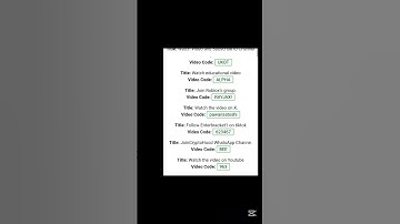 New time farm video codes