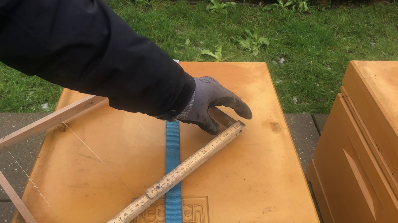 قياسات اطارات خلية النحل/تربية النحل