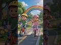 🚲 Ride Your Bike Safely! | Fun Nursery Rhymes & Kids Songs for Toddlers | NuNu TV #shorts