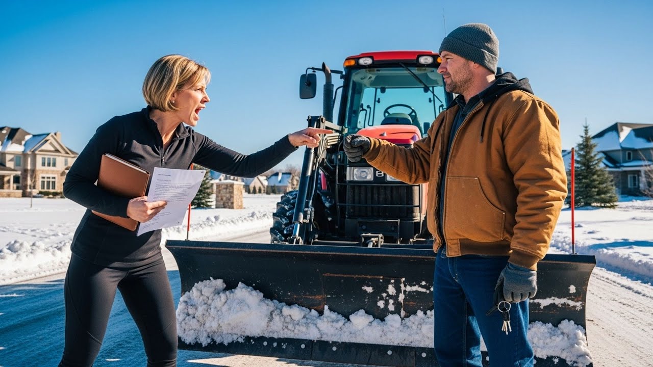 HOA Karen Complained About Tractor Traffic, I'm The One Who Plows Their Roads And Stopped Helping