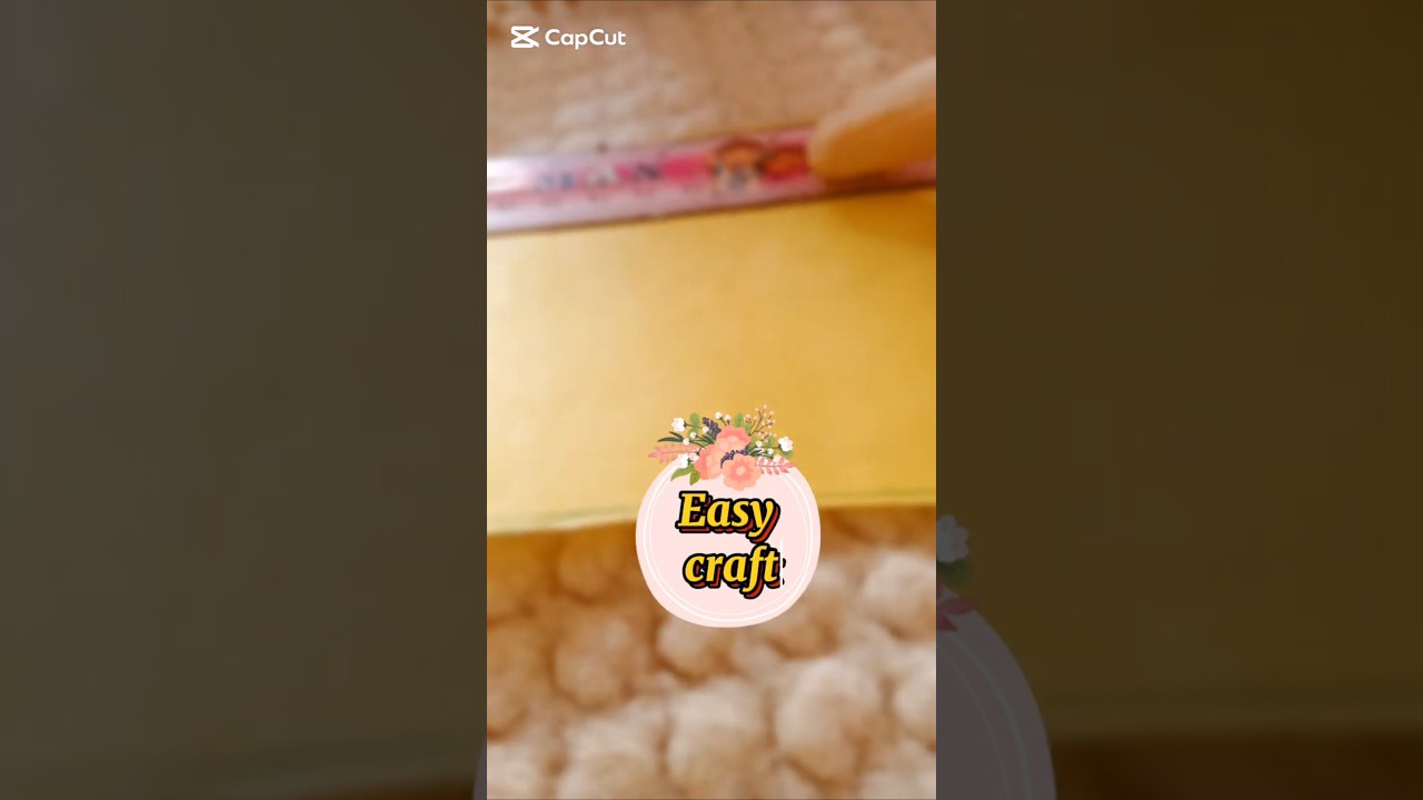 easy craft 😀 for kids😁