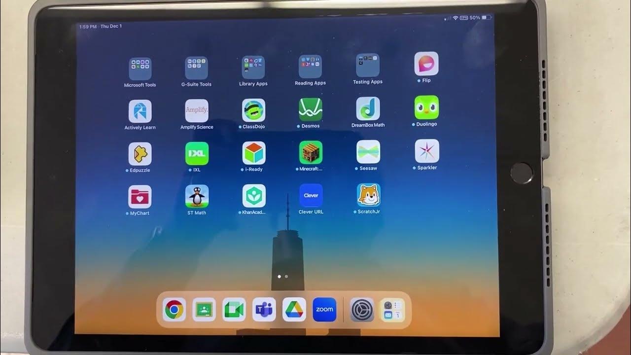 NYC DOE iPad Erase All Content and Settings YouTube