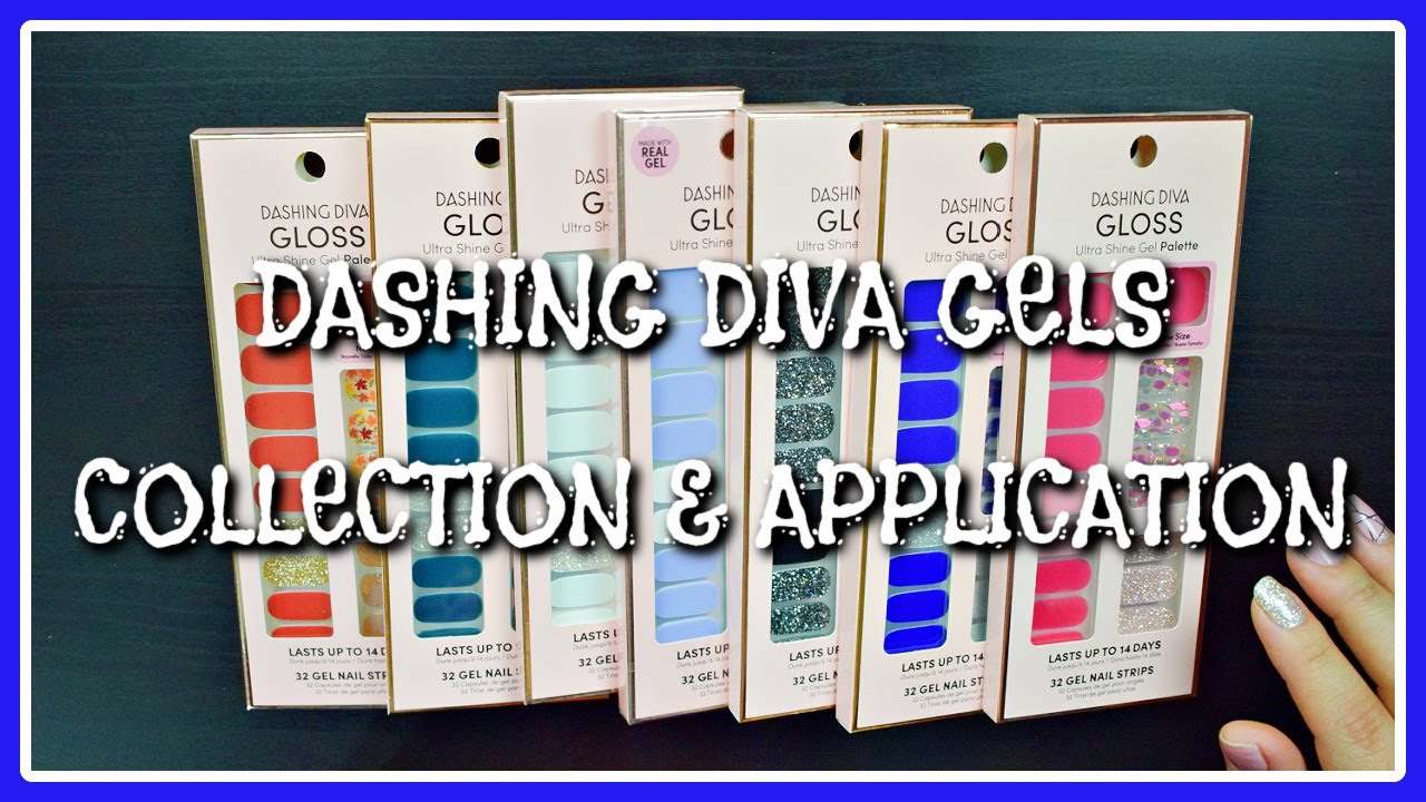 What's The 411? Dashing Diva Gels Collection & Application YouTube