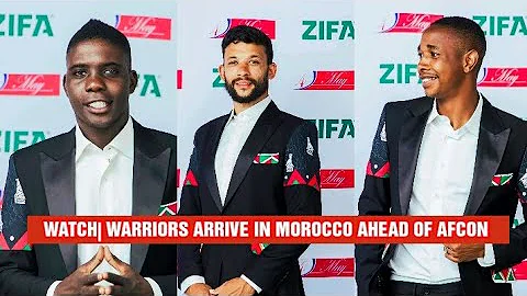 WATCH | WARRIORS ARRIVE IN MOROCCO AHEAD OF AFCON FINALS | DEC 2025