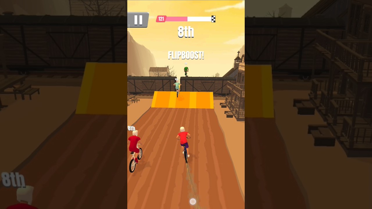 BIKE RUSH LEVEL 121 WITH LOLLYPOP BIKE IN WILD WEST😅