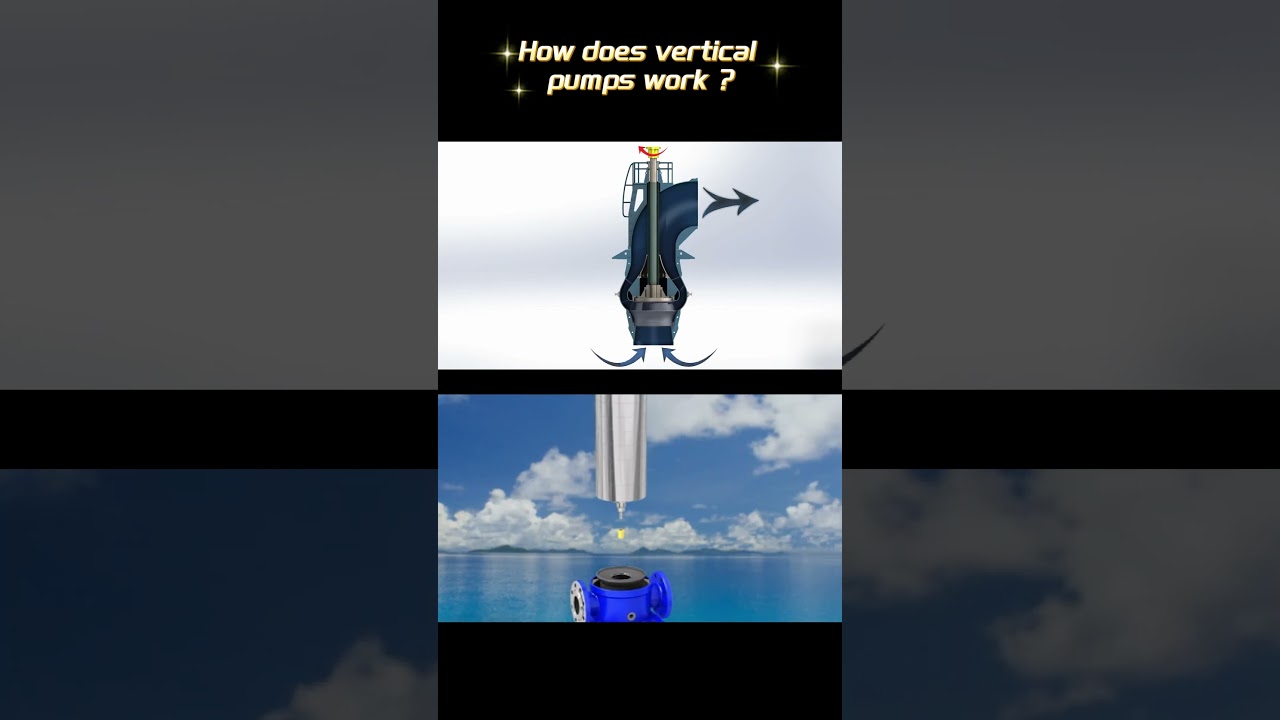 How does vertical pumps work  