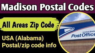The Madison zip code list with names
