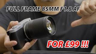 TTArtisan 85mm f1.8 NEO is scarily cheap