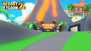Tropical Resort Tycoon 2🌴, NEW!! Magma Hotel, Mansion in Roblox! screenshot 3