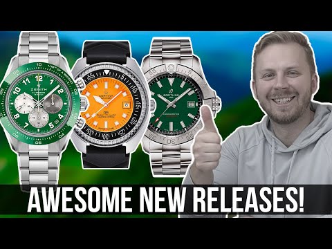 The NEW Zenith, Breitling Avenger, Nomos, Certina, G-Shock and More! 2023 Releases