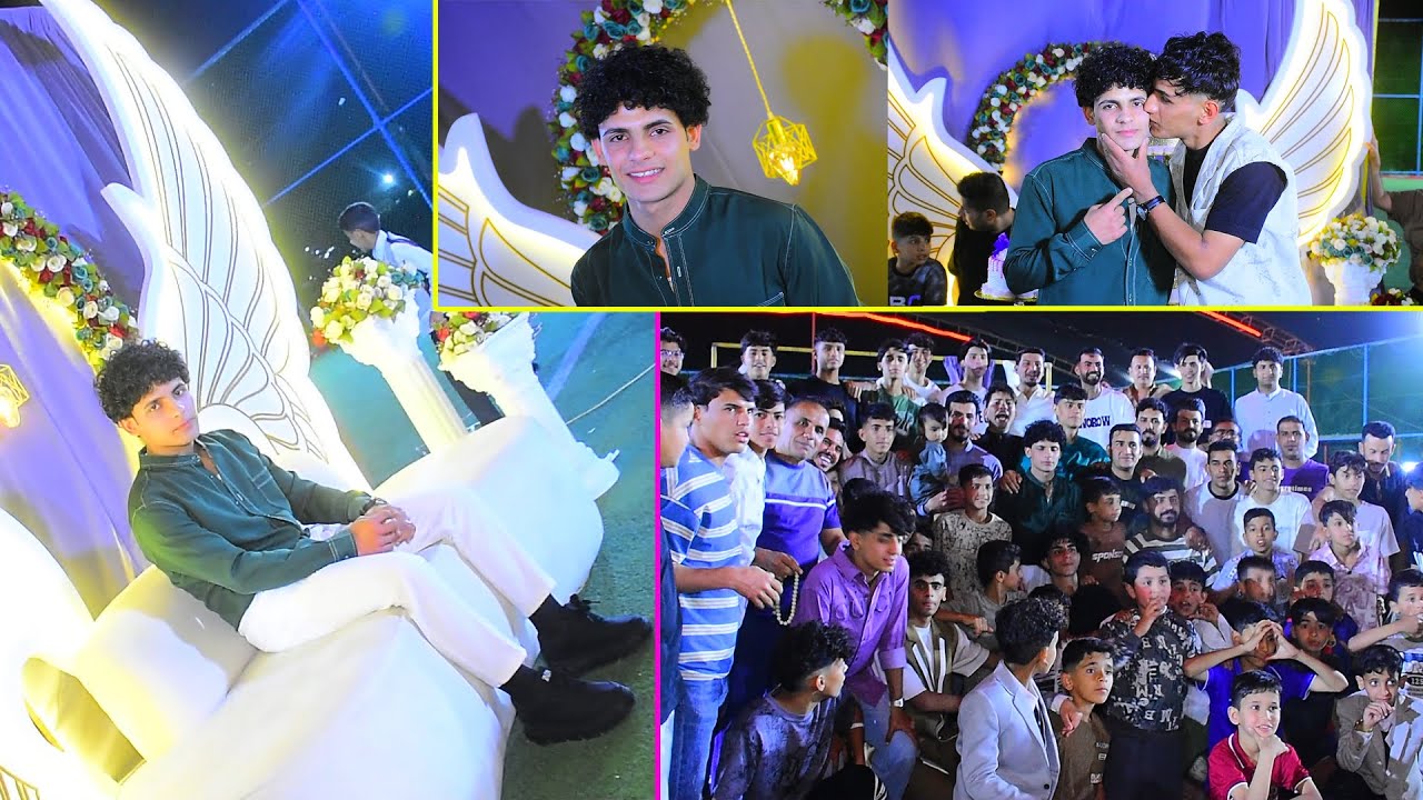 اضخم حفل زفاف عمار حسين الجابري شوفو عريس مرتب  #رونق التصوير07722108424