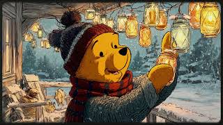 Snowy Evening Jazz Time With Pooh Soft 1940S Oldies Jazz For Chill