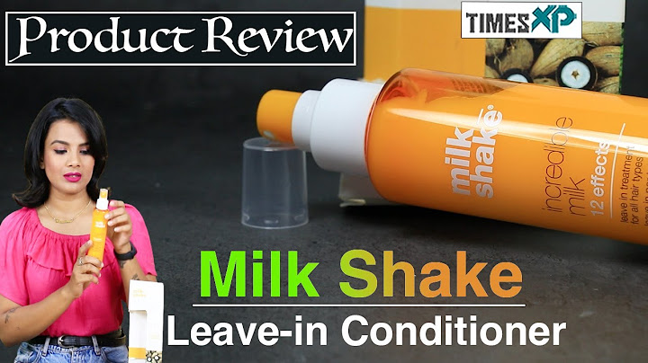 Milkshake incredible milk leave in conditioner