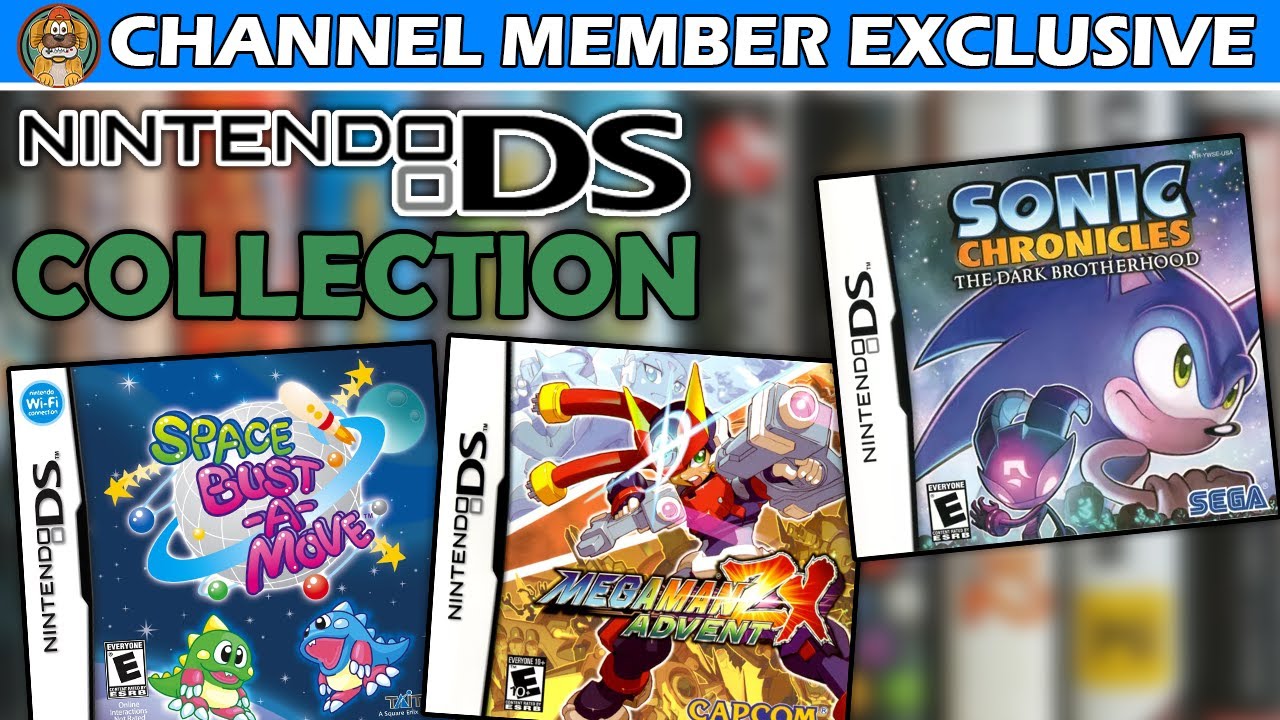 My Entire Nintendo DS Collection - About 100 Games! - YouTube