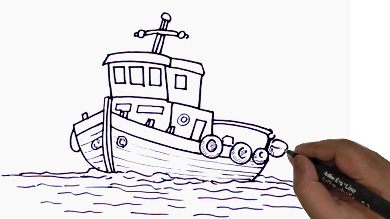 From Novice to Pro: Learn How to Draw a Fishing Boat in Just 10 Easy Steps! Step 1: Gather your Materials