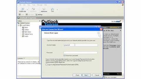 Outlook Express Windows Xp
