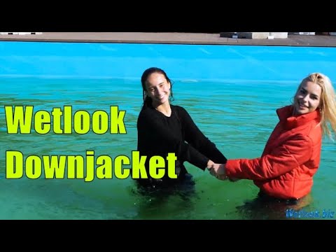 Wetlook Leather skirt | Wetlook Downjacket | Wetlook girls