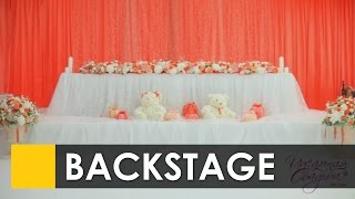 Wedding backstage