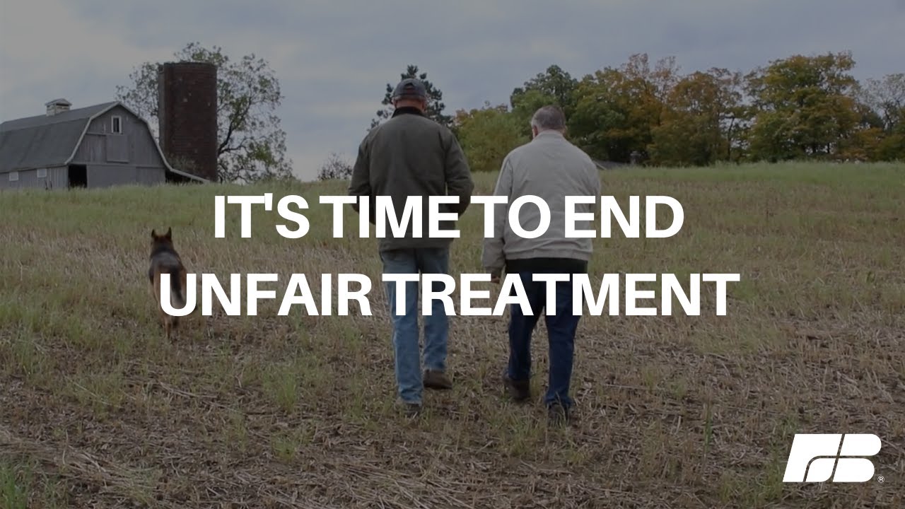 It’s Time to End Unfair Treatment