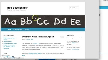 Blogging on Moodle - External blogs