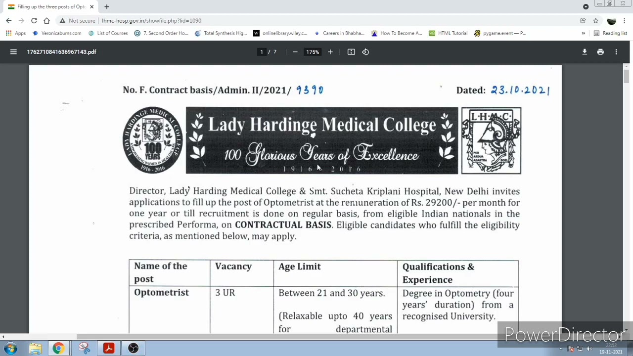 lady hardinge medical college contractual recruitment