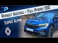 Renault austral esprit alpine full hybrid 200