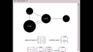 Network Centrality Using Eigenvectors
