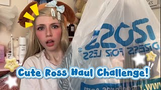 Get as many cute things I want from Ross!
