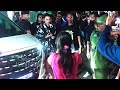 KEDATANGAN NIKEN SALINDRY DI NGRAJEG NGANJUK DI SAMBUT MERIAH PENGGEMAR