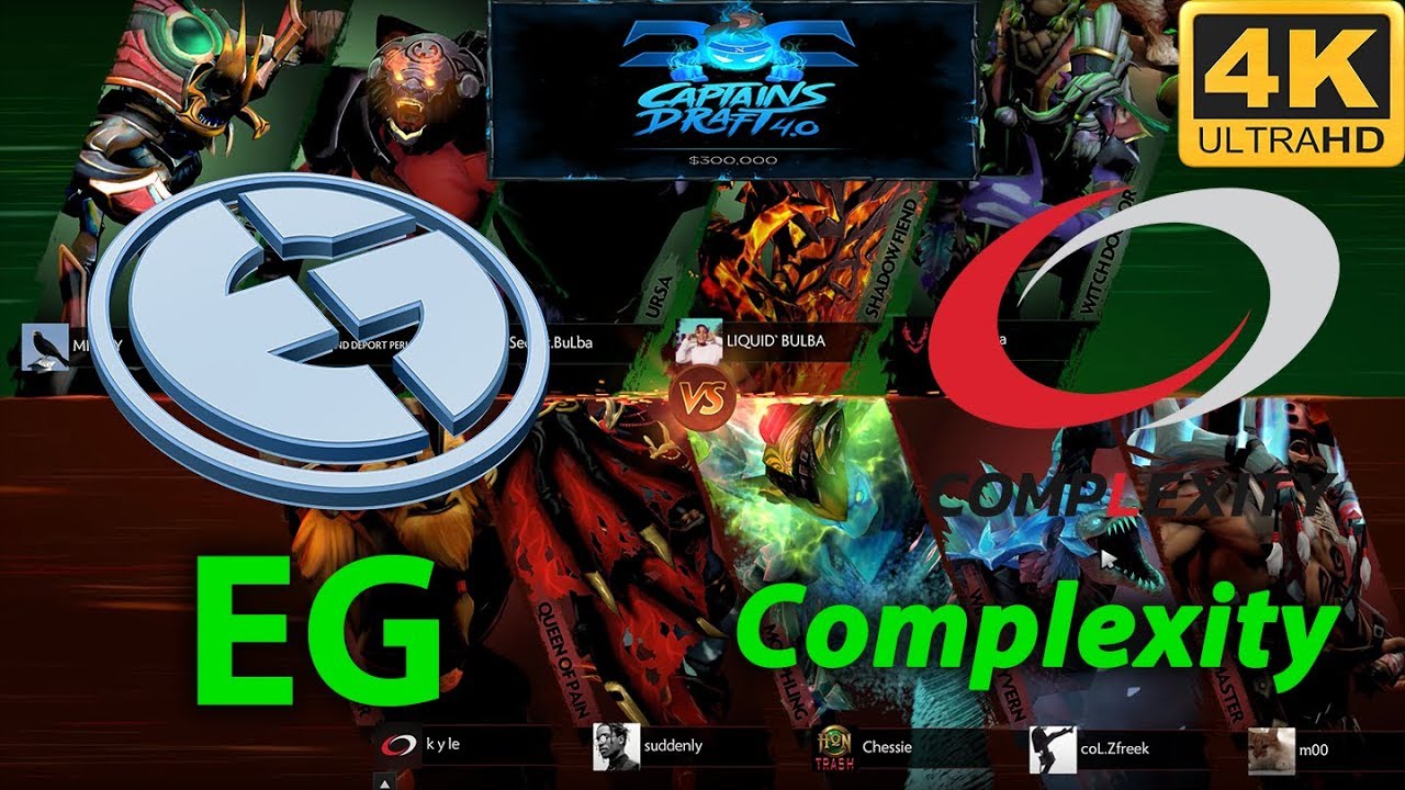 EG vs Complexity - Captain's Draft 4.0 Group Stage - FULL GAME (4K 60Hz)