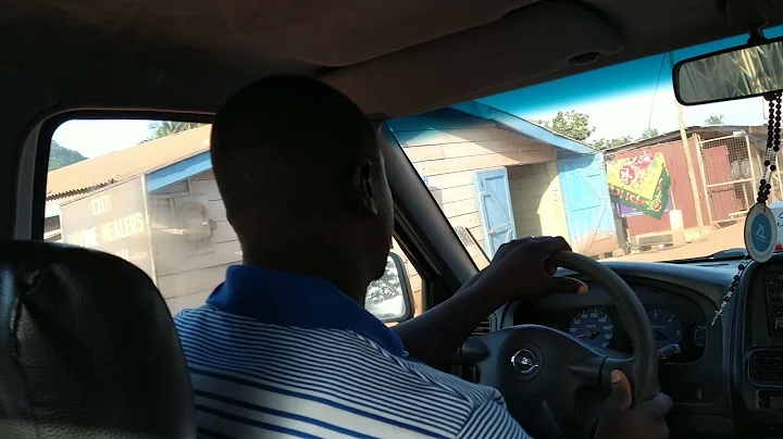 On The Road To Boti Waterfalls With My Family Ghana West Africa  🌍