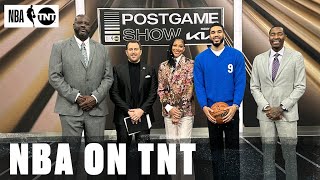 Jayson Tatum Pulls Up To Studio J With The Tuesday Crew ☘️ | NBA on TNT