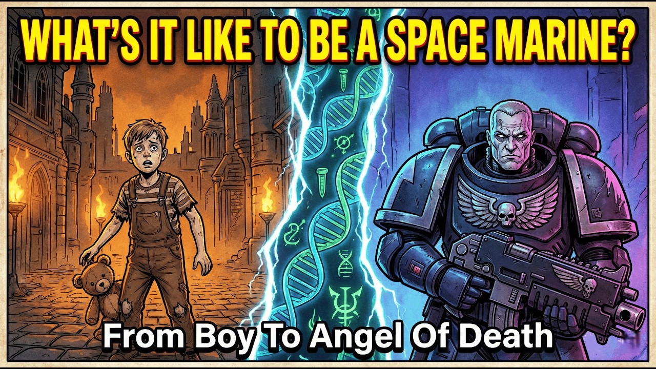 What's It Like To Be a SPACE MARINE Neophyte