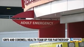 GRFD and Corewell Health team up for partnership