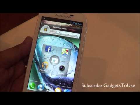 Lenovo A706 Hands on Review   Specs and Features Overview