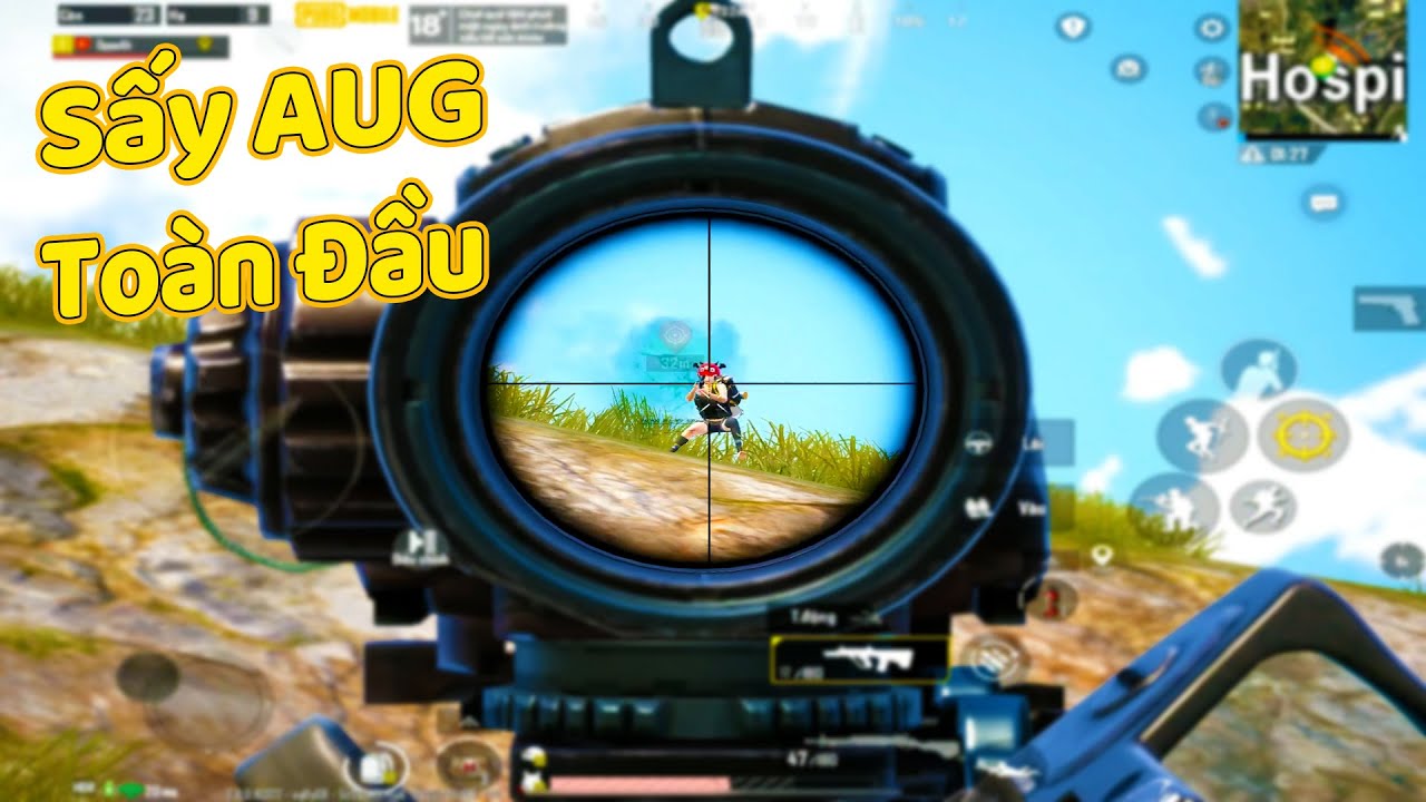 PUBG Mobile || Khi AUG Rơi Vào Tay TuấnHC Thì Sấy Cứ Bao Dính Đầu