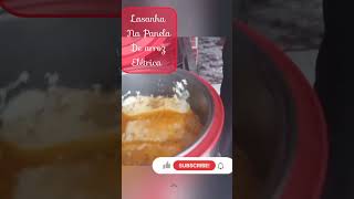 LASANHA NA PANELA DE ARROZ ELÉTRICA ? comida lasanha