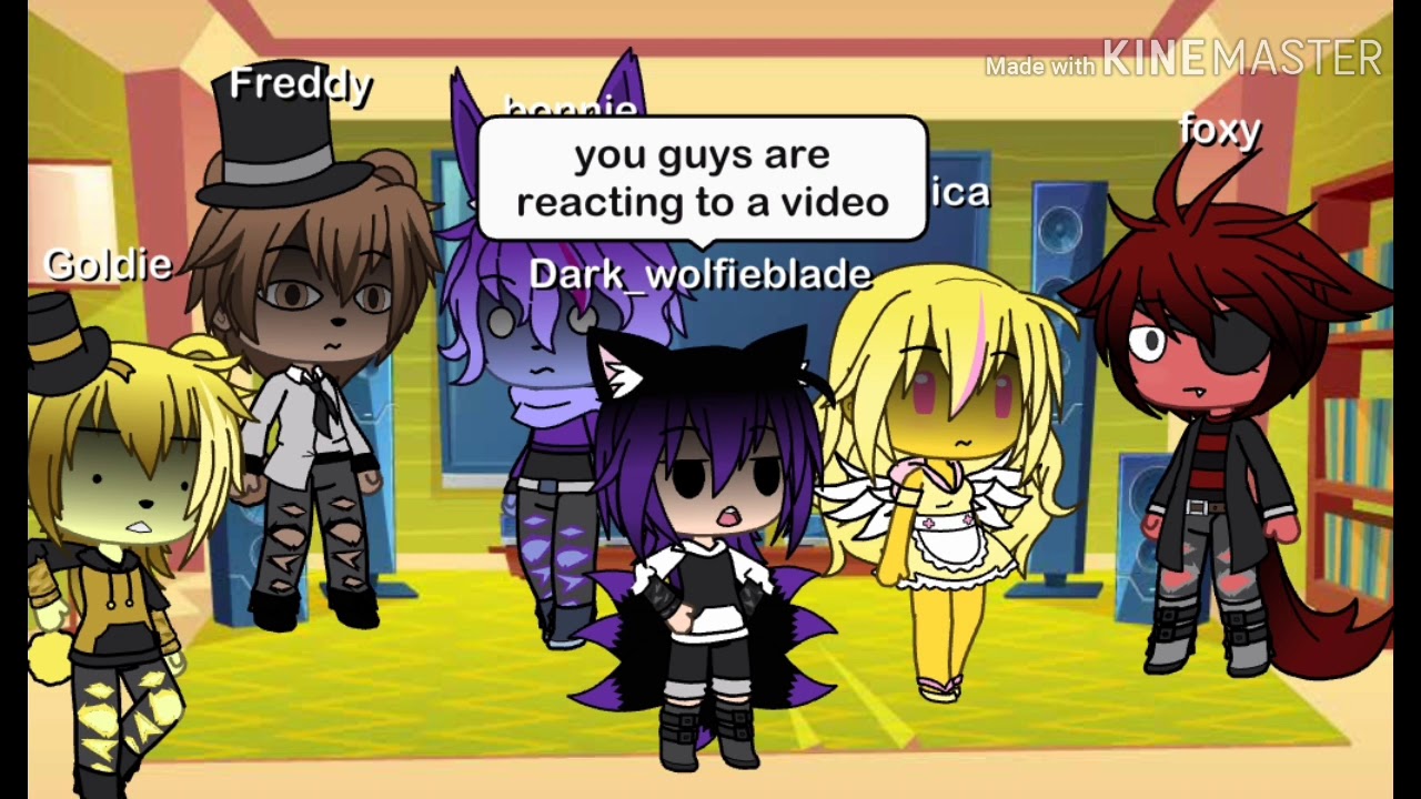 FNAF 1 reacts to every bonnie in a Nutshell// + William// gacha life ...