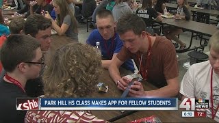 Park Hill students develop app for school screenshot 2