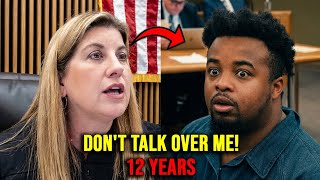 "DON'T TALK OVER ME!" — Judge Raquel West SHUTS DOWN Violent Defendant, Hands Down 12 YEARS!