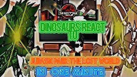 Dinosaurs React To Jurassic Park: Lost World in One Minute by @slick4785