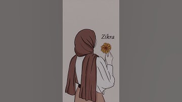 Zikra🤎3D Style Name Art🤍Comment your name #art #viral #shortsfeed #music #name #3dart #song