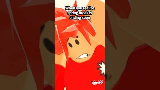 Spring Break || Roblox Animation Meme #roblox #animation #shorts #fyp