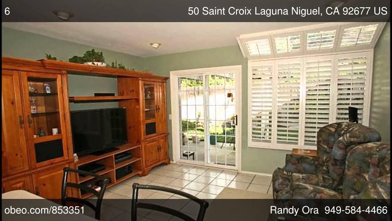 50 Saint Croix Laguna Niguel CA 92677 - Randy Ora - BHHS California Properties Laguna Niguel