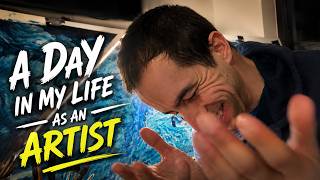 A Day in My Life as an Artist (with a 4-year old)