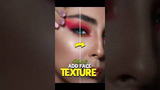 How to add skin texture in Photoshop Tutorial #photoshop  #photoshoptutorial