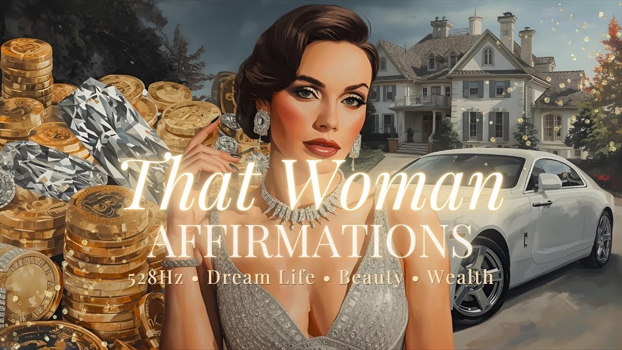 Become the Woman Who Has It All | Calm Wealth & Self-Trust Reprogramming 528Hz (8 Hours)